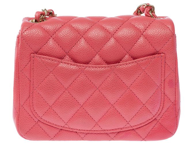 Borsa CHANEL Timeless/Classique in Pelle Rosa - 104023 - vista 4