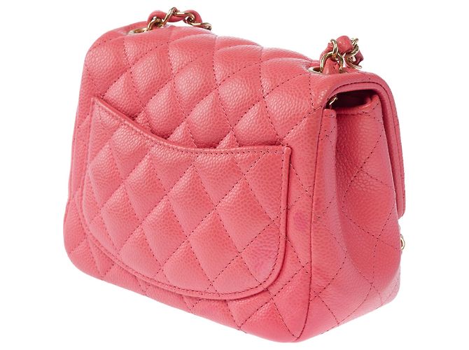 Borsa CHANEL Timeless/Classique in Pelle Rosa - 104023 - vista 6