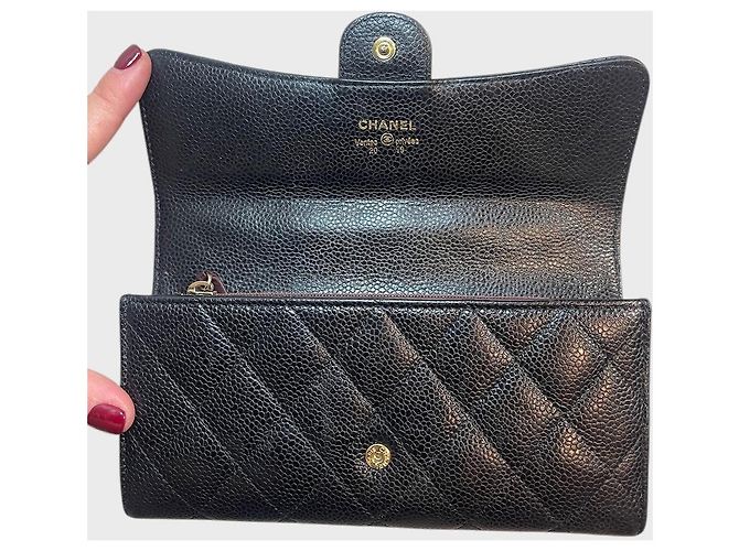 Chanel Timeless Geldbörse schwarz - Ansicht 10