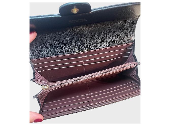 Chanel Timeless Geldbörse schwarz - Ansicht 12