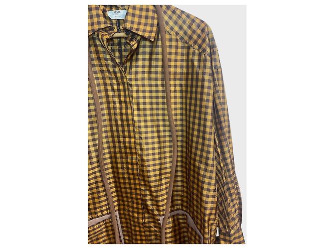 Fendi vichy Kleid T.40 - Ansicht 3