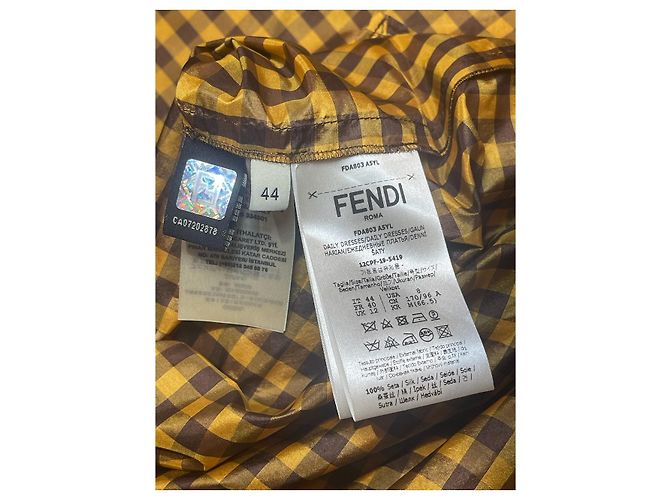 Fendi vichy Kleid T.40 - Ansicht 9