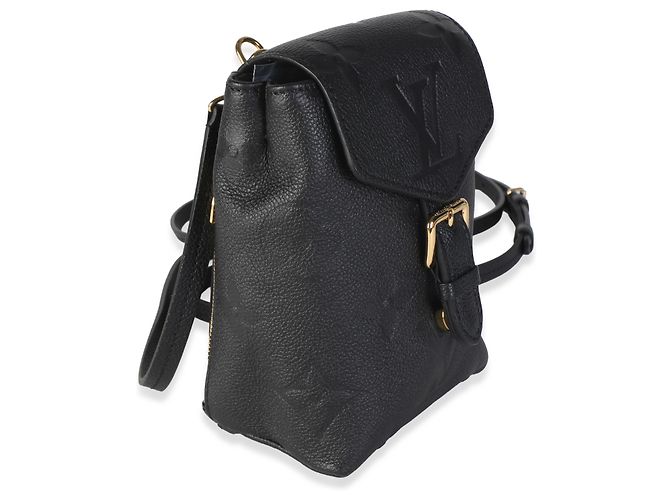 Louis Vuitton Giant Monogram Empreinte Tiny Rucksack Schwarz - Ansicht 4