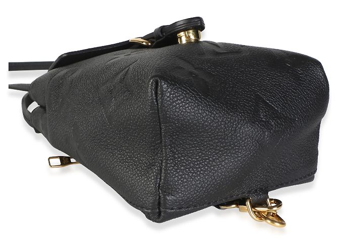 Louis Vuitton Giant Monogram Empreinte Tiny Rucksack Schwarz - Ansicht 7