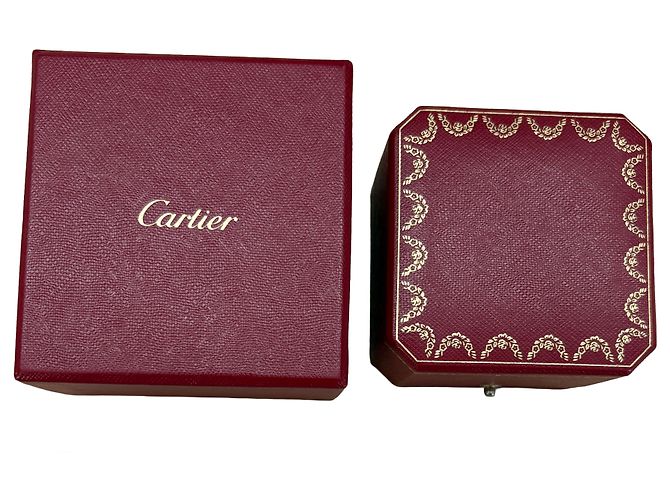 Anello Cartier Love Oro Rosa e Diamanti Modello Piccolo - vista 5