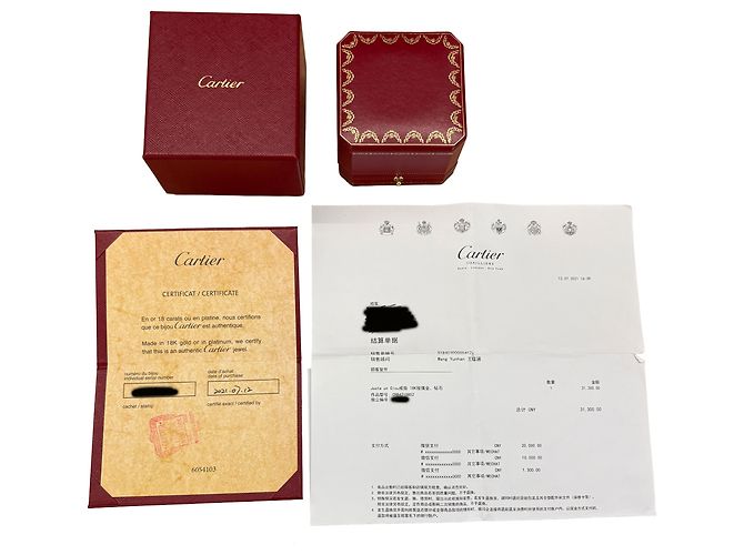 Anello Doppio Cartier Juste un Clou Oro Rosa e Diamanti - vista 5