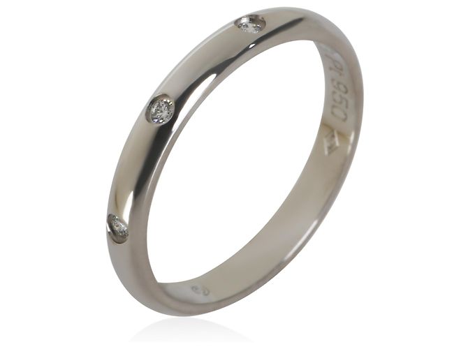 Fede Cartier 1895 in platino e diamanti - vista 2
