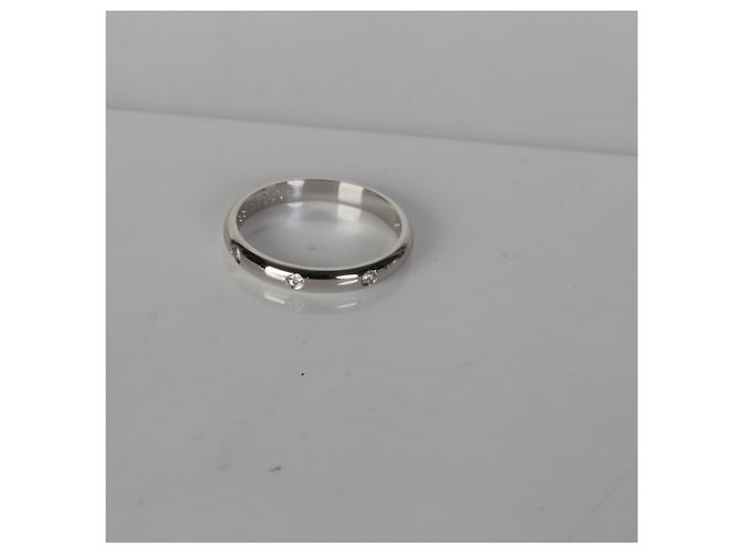 Fede Cartier 1895 in platino e diamanti - vista 6