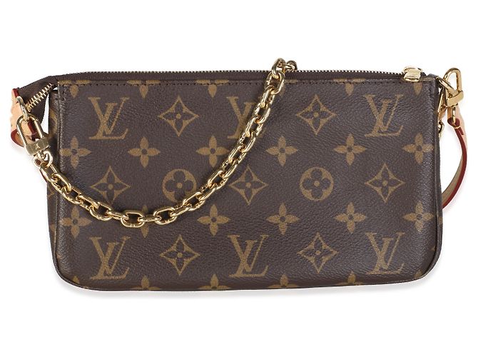 Louis Vuitton Monogram Canvas Chain Pochette Accessories NM - vista 8