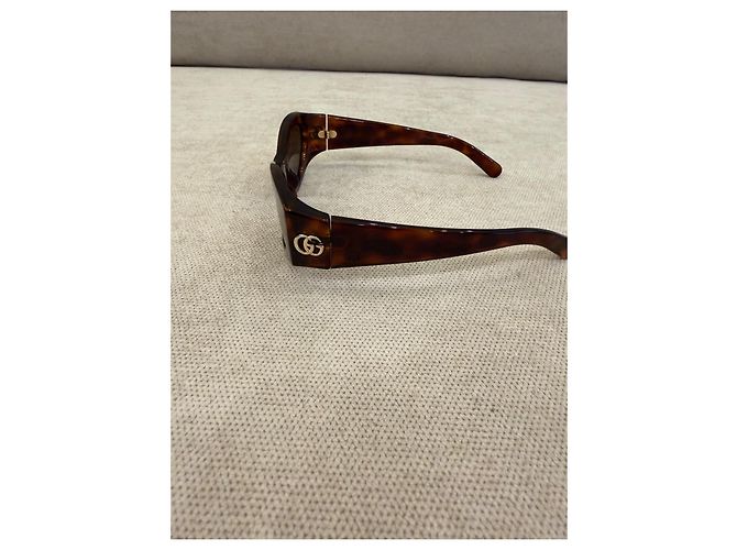 Gucci Schildpatt-Optik Sonnenbrille - Ansicht 3