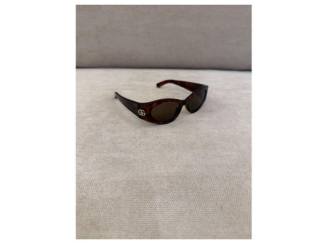 Gucci Schildpatt-Optik Sonnenbrille - Ansicht 5