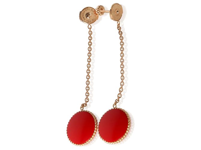 Orecchini Christian Dior Rose Gold Diamond Rose Des Vents - vista 3