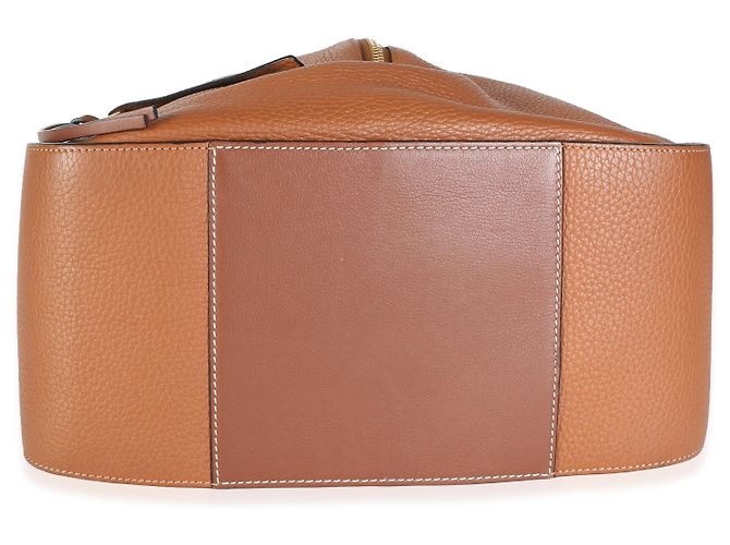 Borsa a tracolla Loewe Hammock Medium in vitello grana Tan - vista 6