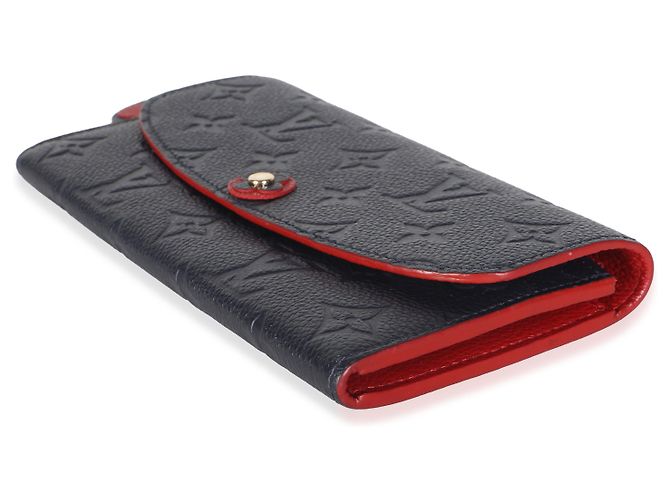 Portafoglio Emilie Louis Vuitton Marine Rouge Monogram Empreinte Bloom Flower - vista 6