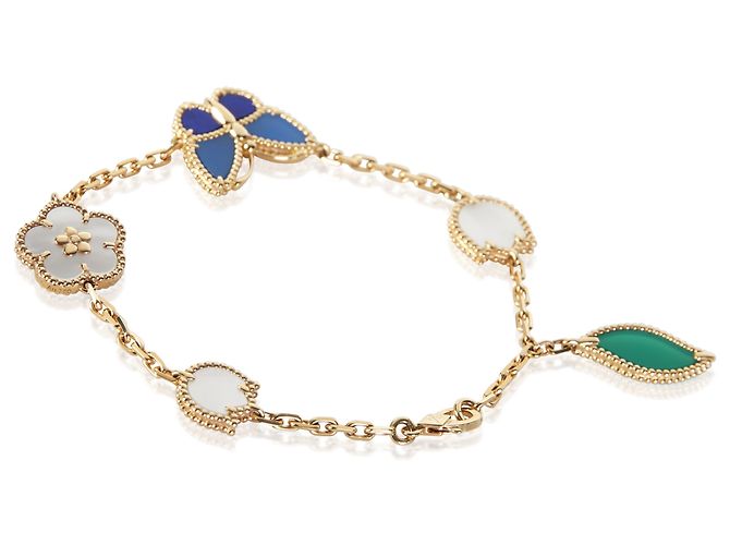 Van Cleef & Arpels Bracciale Lucky Spring in Oro Giallo - vista 2