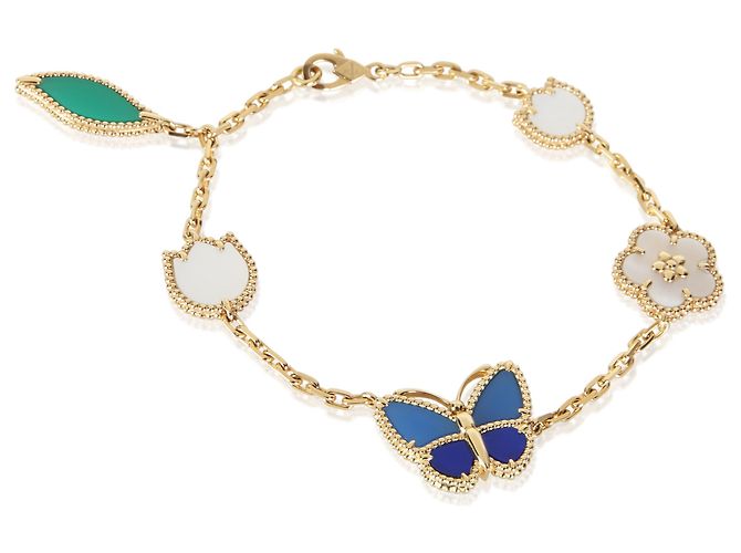 Van Cleef & Arpels Bracciale Lucky Spring in Oro Giallo - vista 3