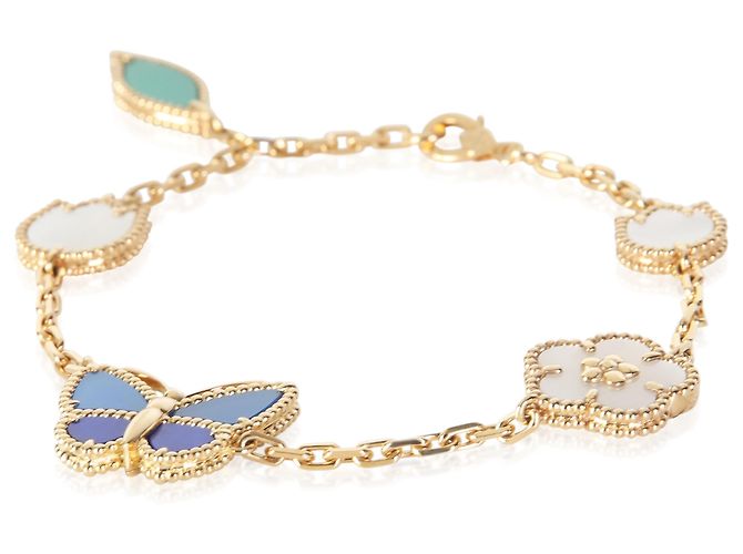 Van Cleef & Arpels Bracciale Lucky Spring in Oro Giallo - vista 4