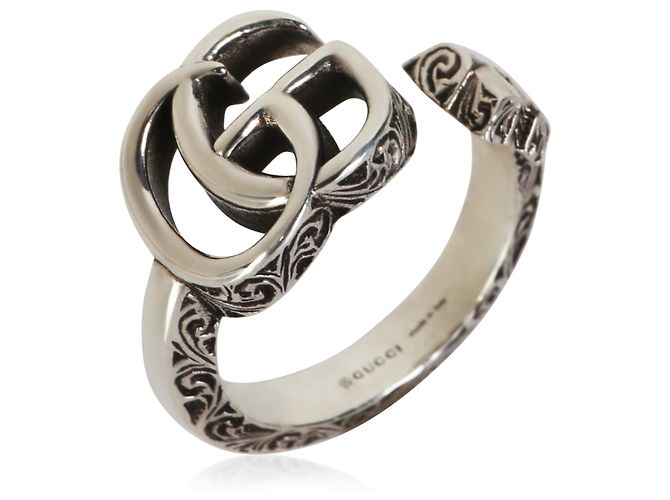 Portachiavi Gucci in argento sterling GG - vista 2