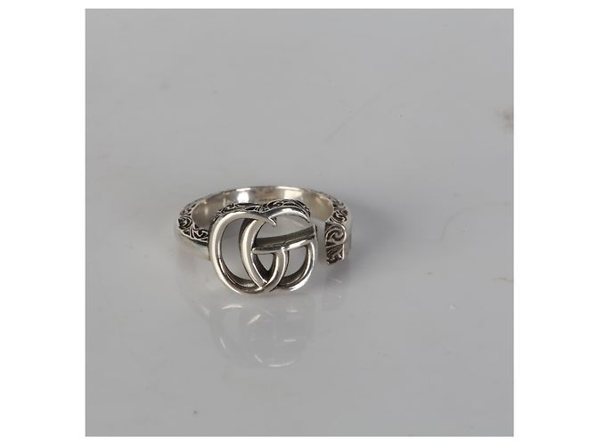 Portachiavi Gucci in argento sterling GG - vista 5