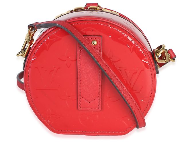 Louis Vuitton Cerise Monogram Vernis Mini Boite Chapeau - vista 2