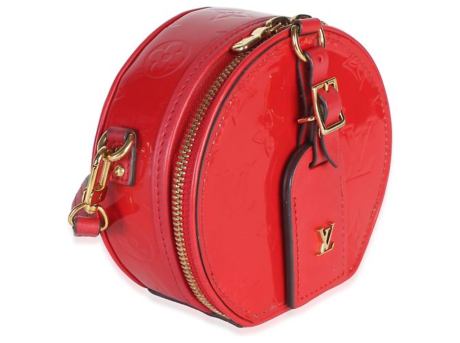 Louis Vuitton Cerise Monogram Vernis Mini Boite Chapeau - vista 4