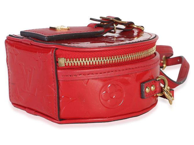 Louis Vuitton Cerise Monogram Vernis Mini Boite Chapeau - vista 6
