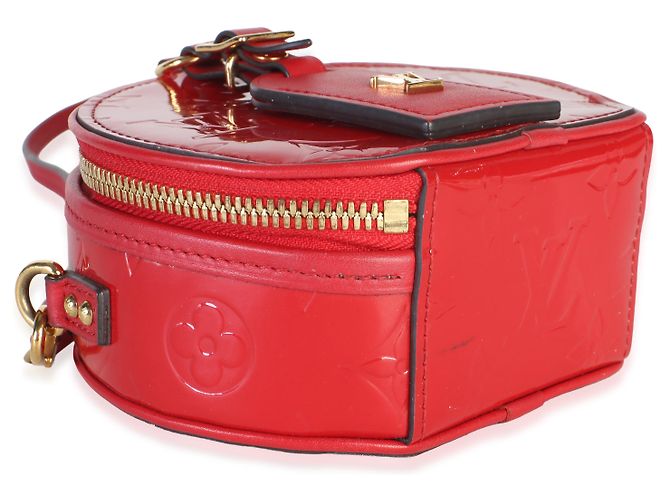 Louis Vuitton Cerise Monogram Vernis Mini Boite Chapeau - vista 7