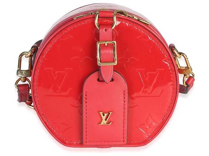Louis Vuitton Cerise Monogram Vernis Mini Boite Chapeau - vista 8