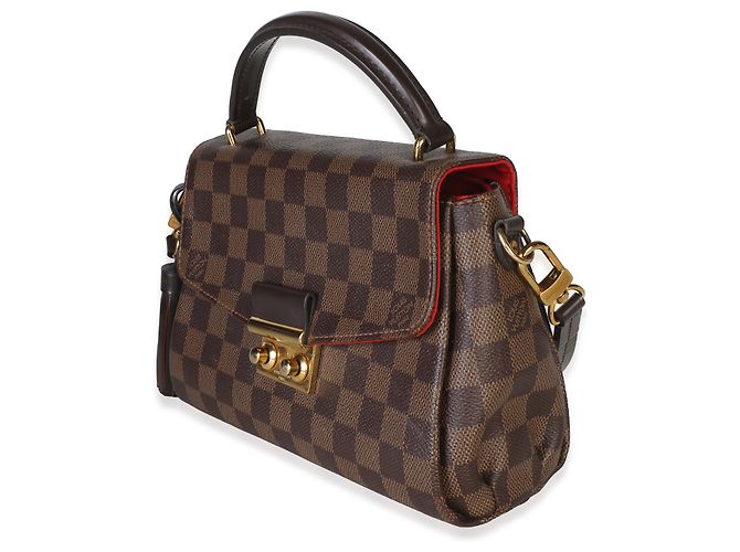 Louis Vuitton Damier Ebene Canvas Croisette - vista 3