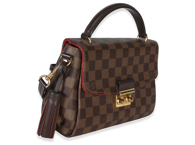 Louis Vuitton Damier Ebene Canvas Croisette - vista 4