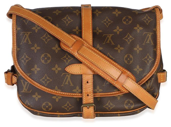 Louis Vuitton Monogram Canvas Saumur 30 - vista 2