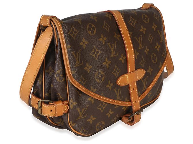 Louis Vuitton Monogram Canvas Saumur 30 - vista 4
