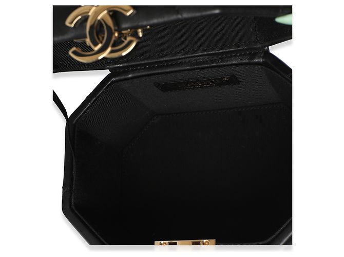 Chanel Custodia Vendôme con catena in pelle d'agnello nera Paris Château de Chenonceau - vista 5