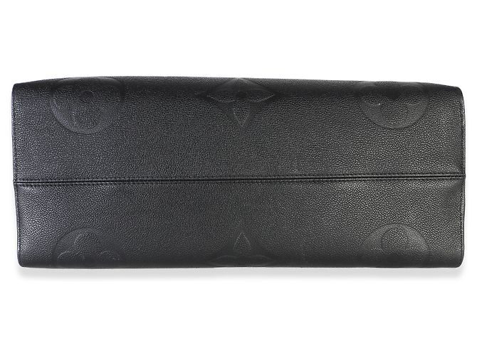 Louis Vuitton Black Giant Monogram Empreinte Onthego GM - vista 7