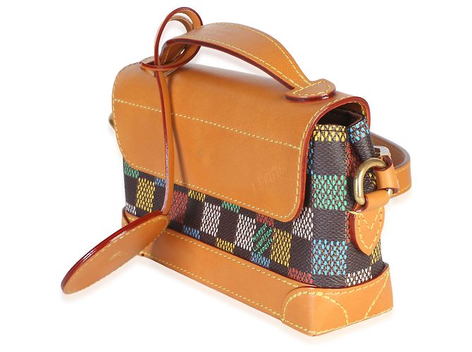 Louis Vuitton Damier Canvas Steamer East West Wearable Wallet - vista 3