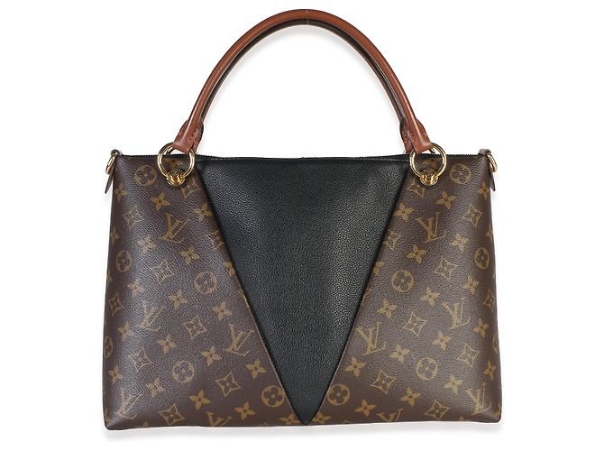 Louis Vuitton Black Monogram Canvas V Tote MM - vista 2