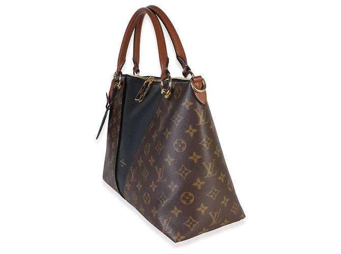 Louis Vuitton Black Monogram Canvas V Tote MM - vista 3