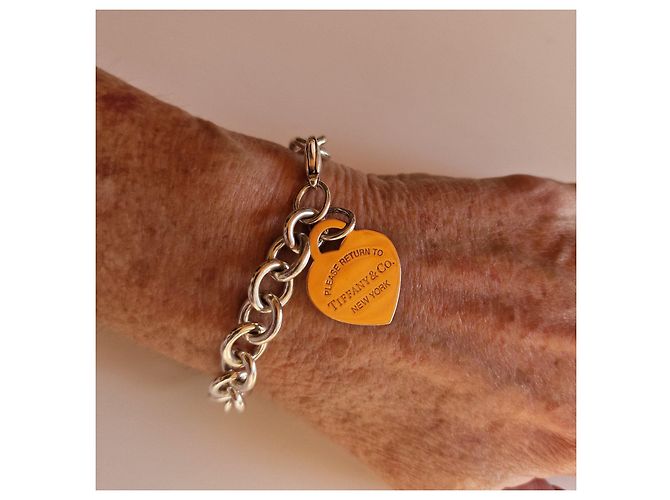 Tiffany & Co. Bracciale Return to Tiffany Cuore Argento e Rubedo - vista 2