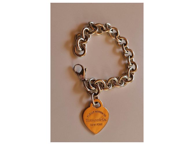 Tiffany & Co. Bracciale Return to Tiffany Cuore Argento e Rubedo - vista 8