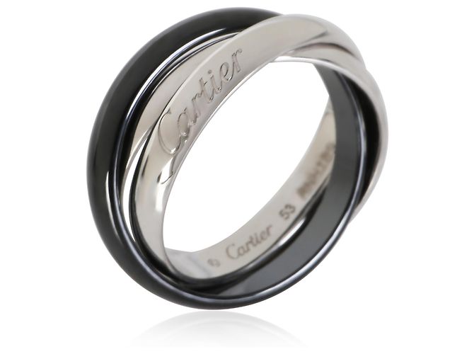 Cartier Trinity Ring aus Weißgold - Ansicht 2