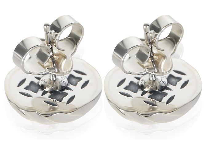 Orecchini a bottone Sculpted Cable in argento sterling David Yurman - vista 3