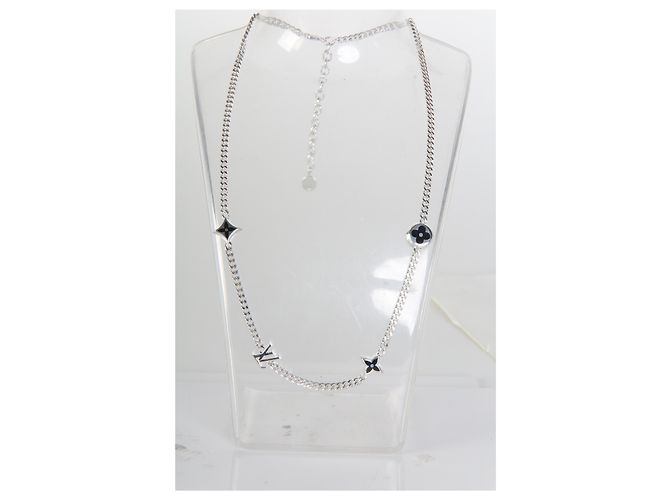 Collana con ciondoli Spike in argento sterling Louis Vuitton - vista 5