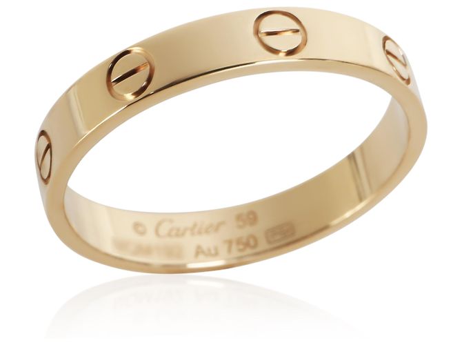 Anello Cartier Love Oro Giallo Modello Piccolo - vista 2