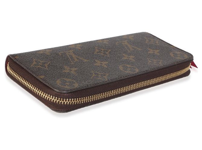Cartera Clemence de lona Monogram Fuschia Louis Vuitton - vista 6
