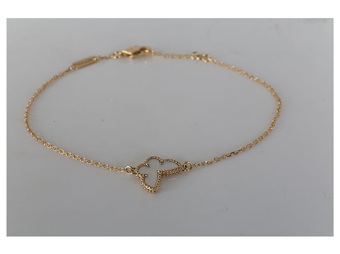 Bracciale Sweet Butterflies Van Cleef & Arpels in oro giallo e madreperla - vista 6