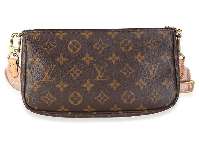 Louis Vuitton Rose Clair Monogram Canvas Multi Pochette Accessoires - vista 2