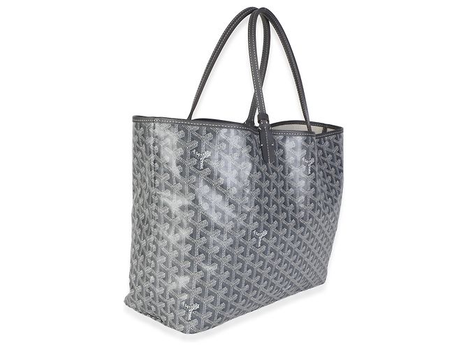 Goyard Grey Goyardine Canvas Saint Louis PM - vista 4