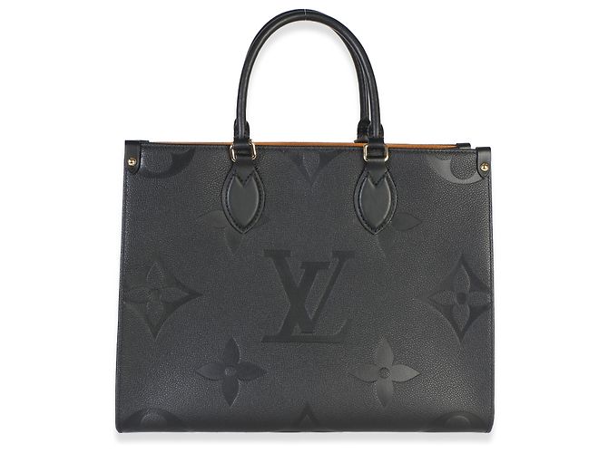 Louis Vuitton Black Giant Monogram Empreinte Onthego MM - vista 2