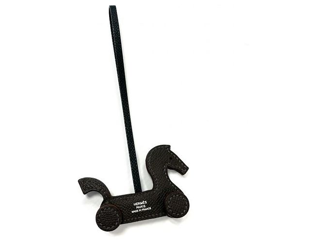 Hermès Hermes Veau Epsom Cheval à Roulette Horse Bag Charm - vista 3