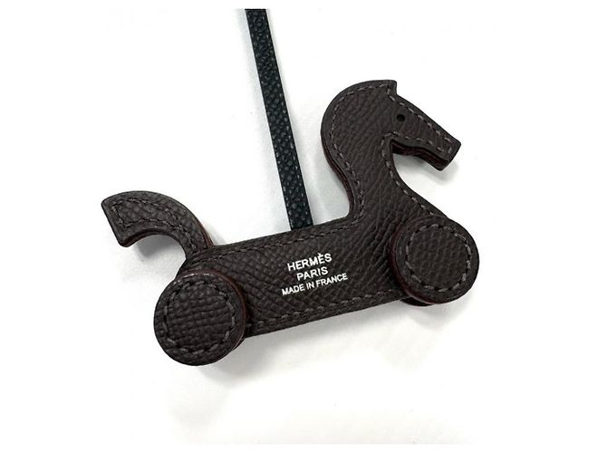 Hermès Hermes Veau Epsom Cheval à Roulette Horse Bag Charm - vista 5